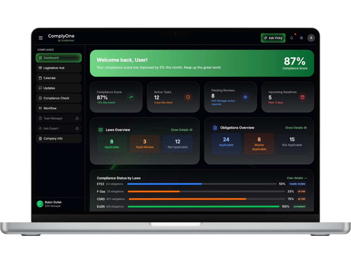 ComplyOne - Compliance Workflow Manager